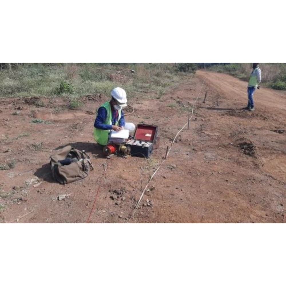 Equipment used while assessing a site for groundwater.